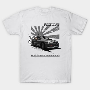 Subie Gang WRX STi (Super Black) T-Shirt